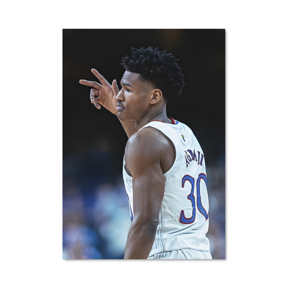 Poster Ochai agbaji – affiche Basketball